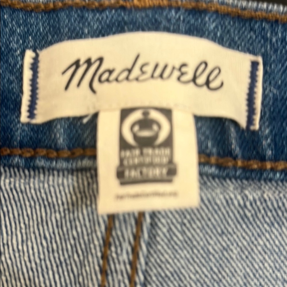 Madewell Blue Denim Jeans